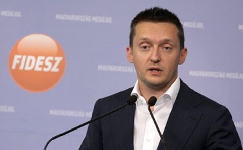 Rogán Antal, a Fidesz frakcióvezetője 